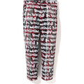 GRAFFITI CHECK ONE POINT RELAXED FIT PANTS MENS