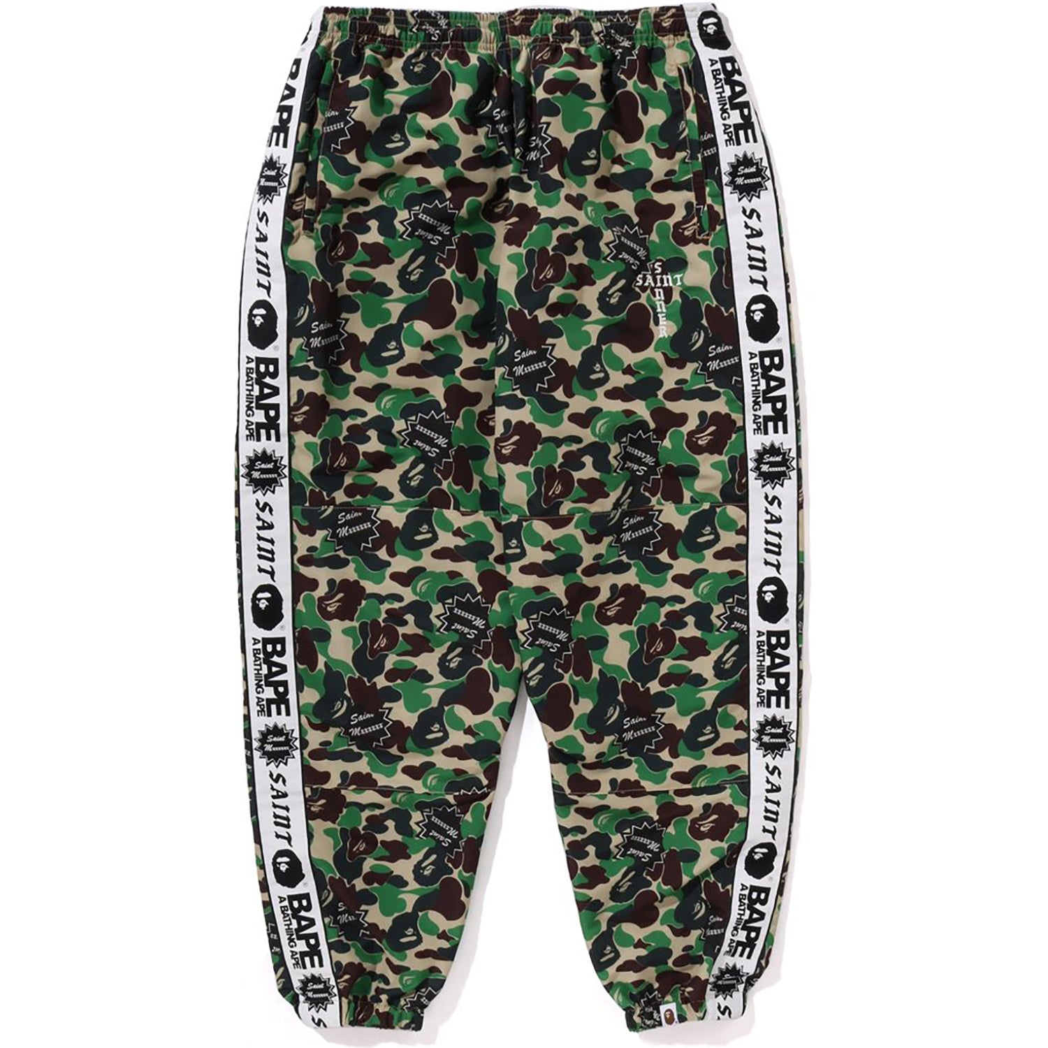 X SAINT MXXXXXX ABC CAMO TRACK PANTS MENS
