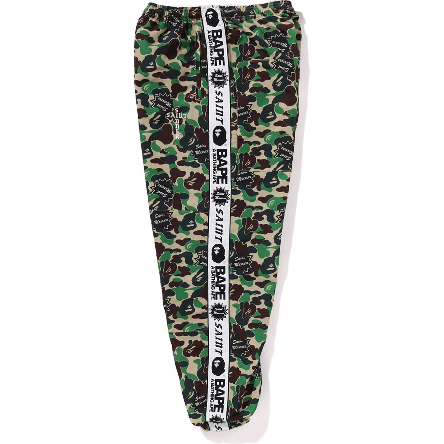 X SAINT MXXXXXX ABC CAMO TRACK PANTS MENS