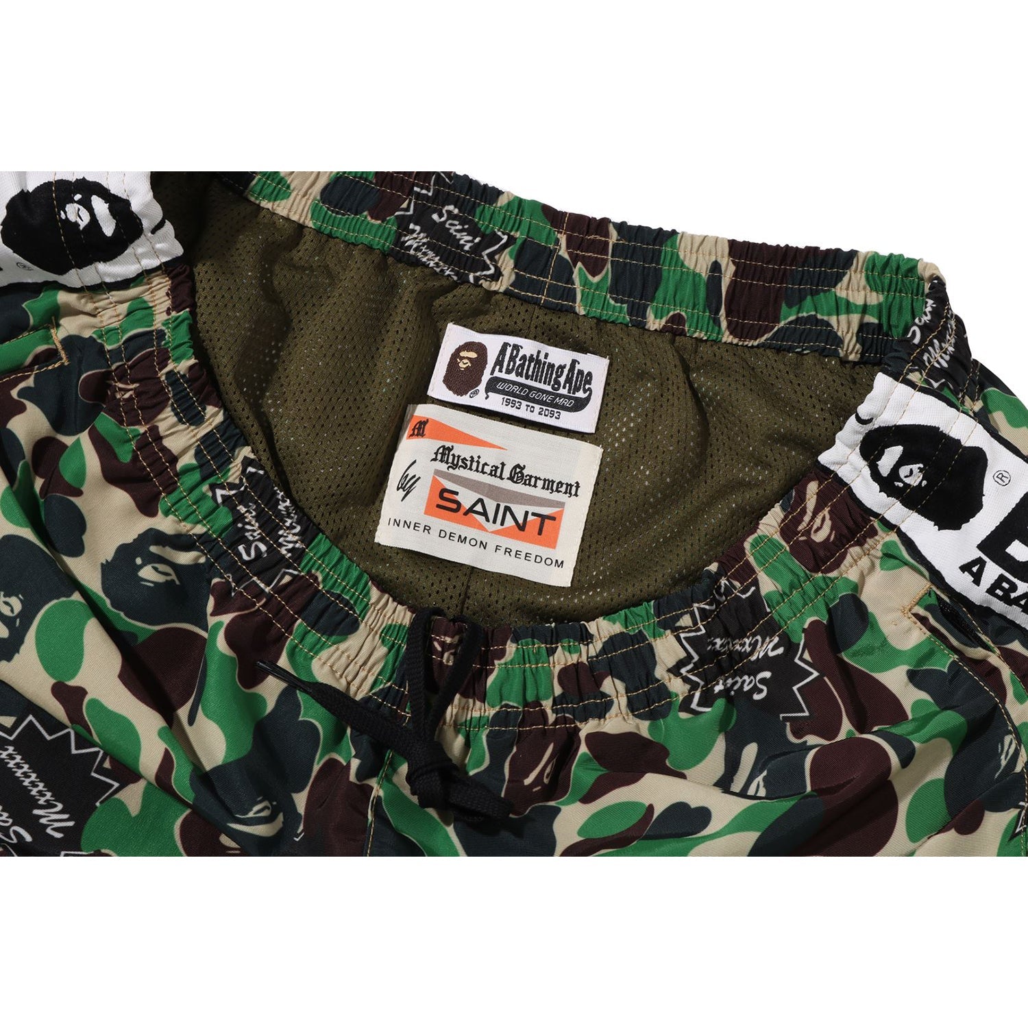 X SAINT MXXXXXX ABC CAMO TRACK PANTS MENS