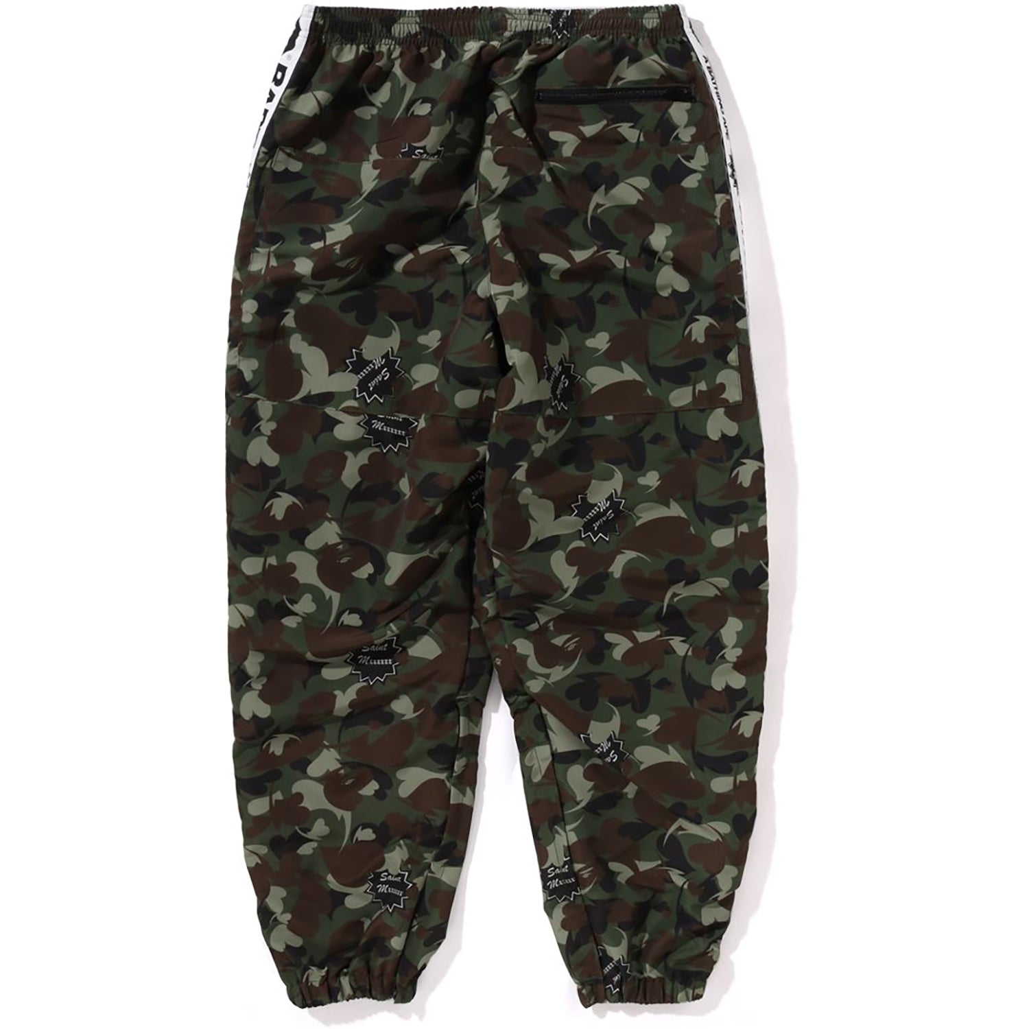 X SAINT MXXXXXX HEART CAMO TRACK PANTS MENS