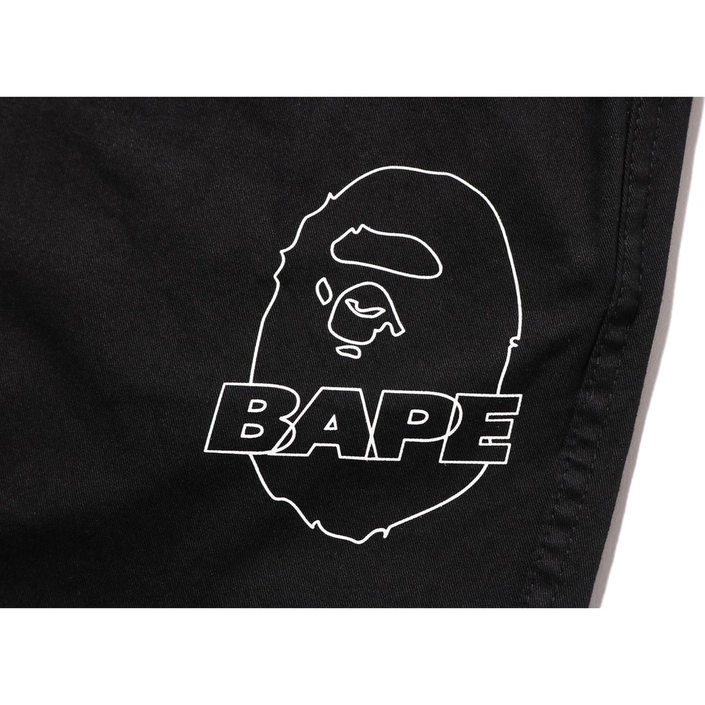 APE HEAD CURVED PANTS KIDS JR