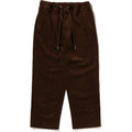 BATHING APE CORDUROY RELAXED FIT PANTS MENS