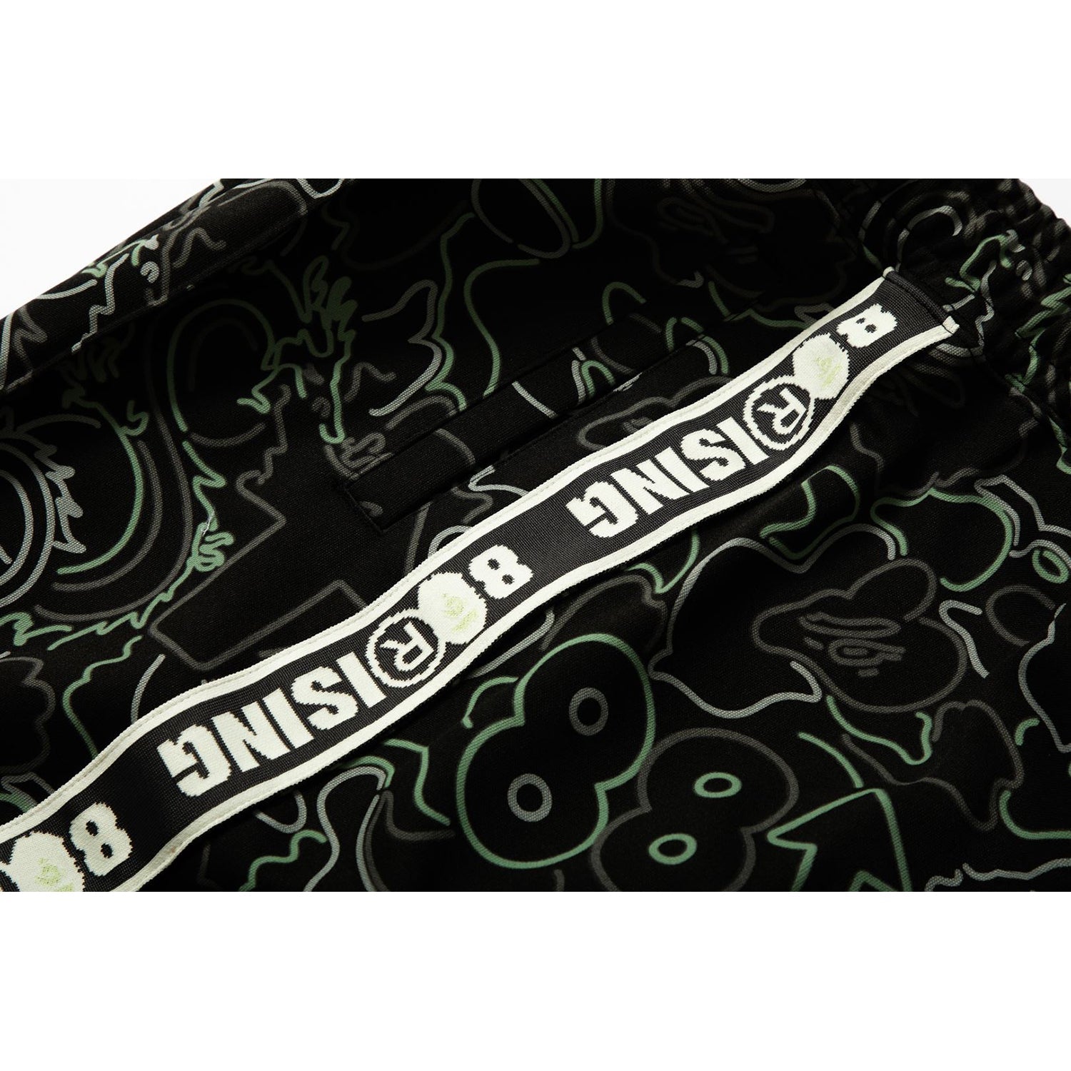 X 88RISING GLOW IN THE DARK CAMO TRACK PANTS MENS