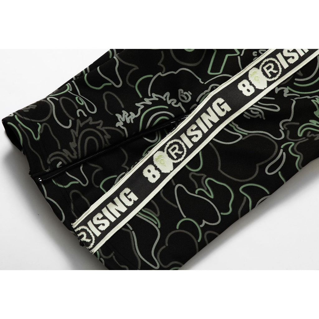 X 88RISING GLOW IN THE DARK CAMO TRACK PANTS MENS