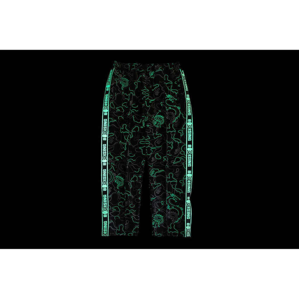 X 88RISING GLOW IN THE DARK CAMO TRACK PANTS MENS