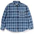CHECK DENIM SHIRT MENS
