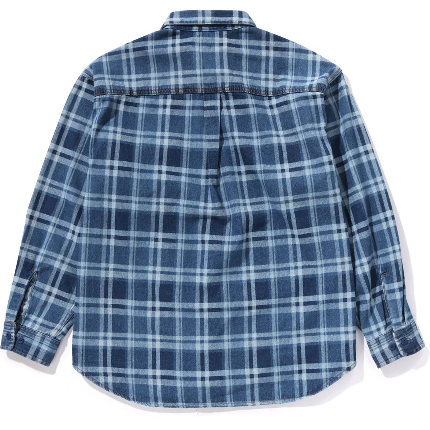 CHECK DENIM SHIRT MENS