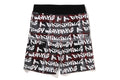 GRAFFITI CHECK SWEAT SHORTS MENS