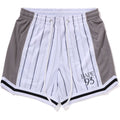 MULTI LOGO REVERSIBLE RELAXED FIT SWEAT SHORTS MENS