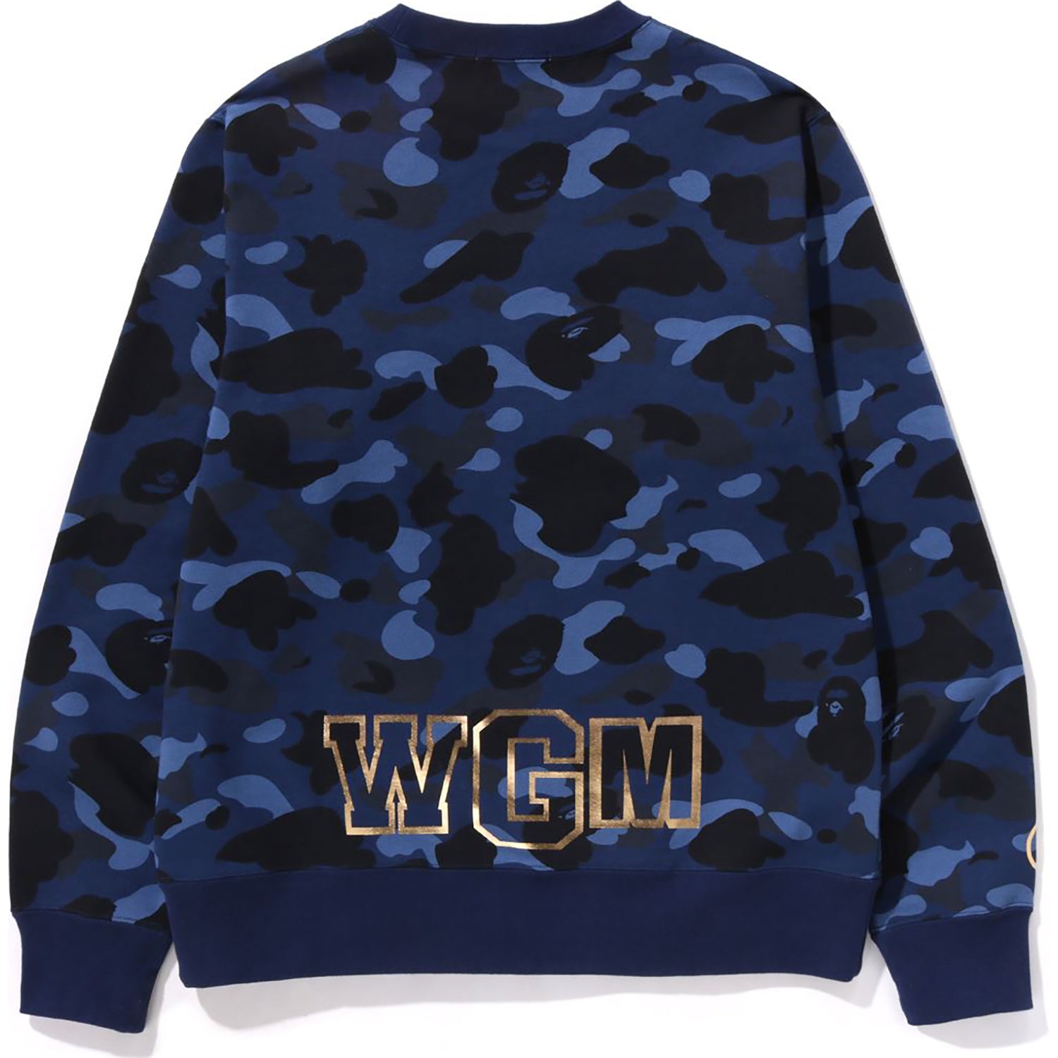MENS COLOR CAMO SHARK CREWNECK SWEATSHIRT
