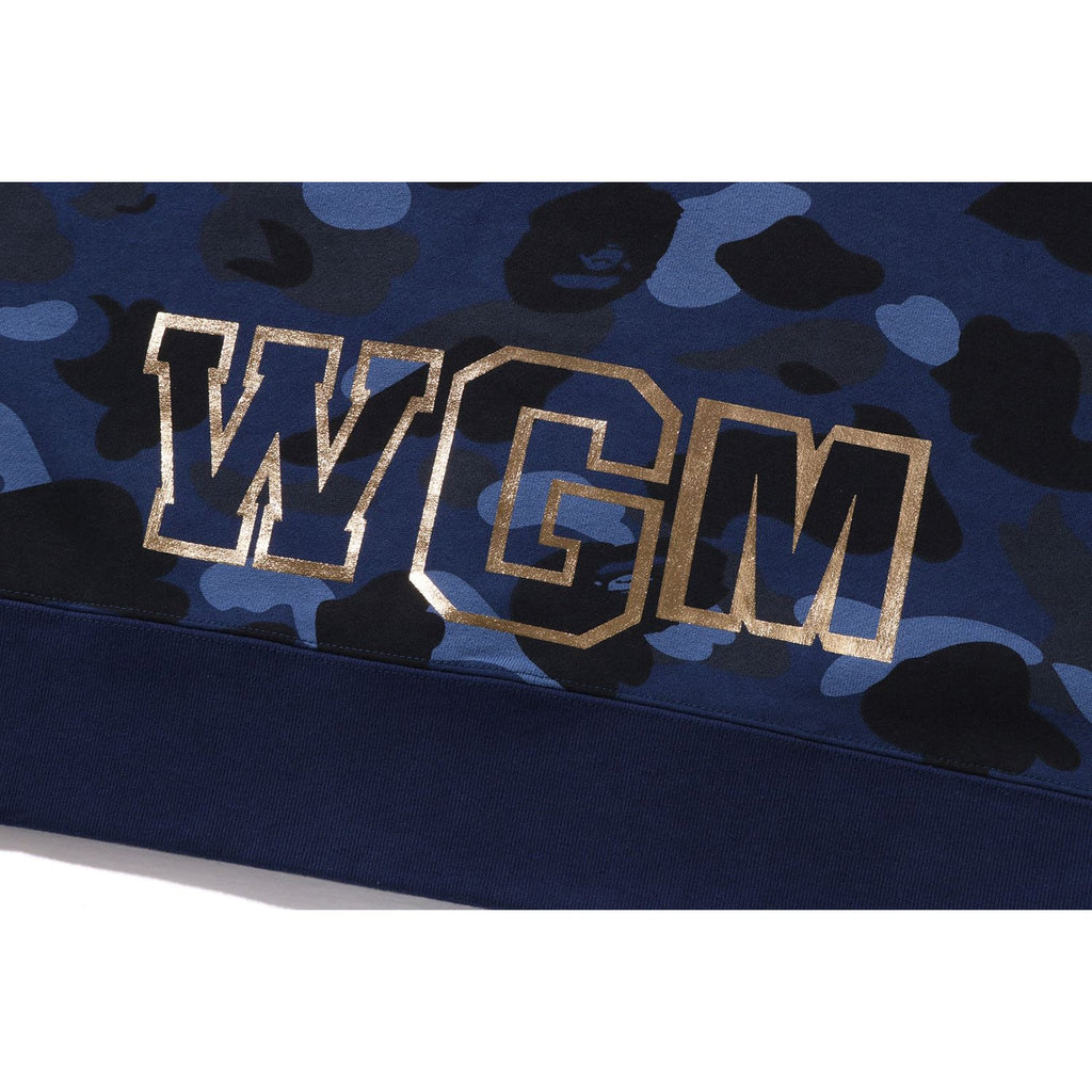 MENS COLOR CAMO SHARK CREWNECK SWEATSHIRT