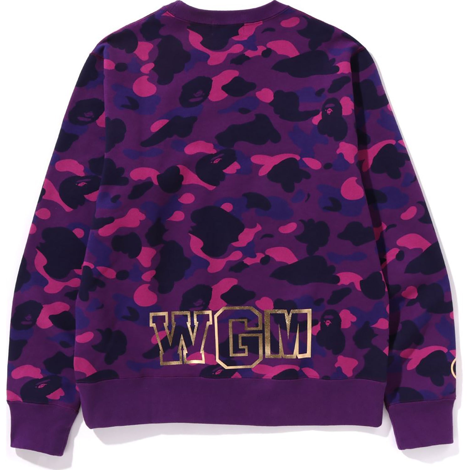 MENS COLOR CAMO SHARK CREWNECK SWEATSHIRT