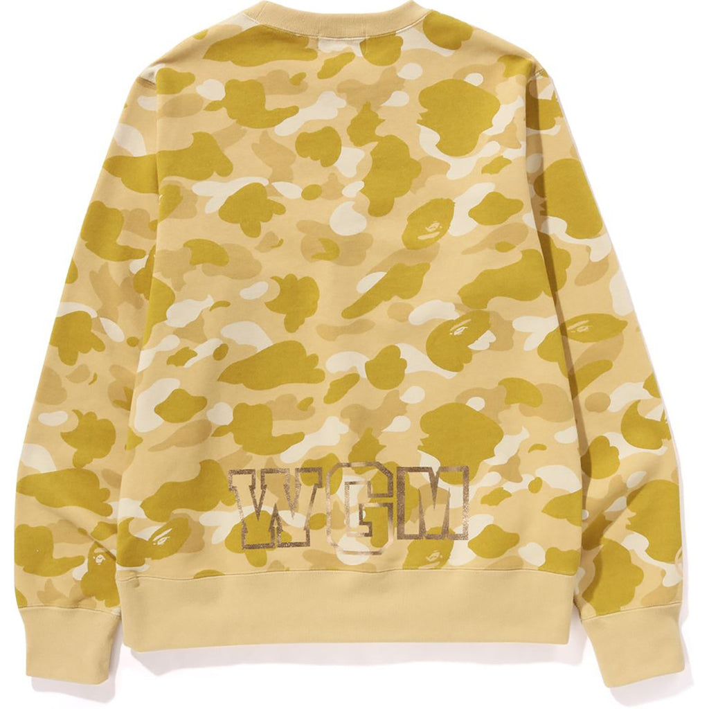 MENS COLOR CAMO SHARK CREWNECK SWEATSHIRT