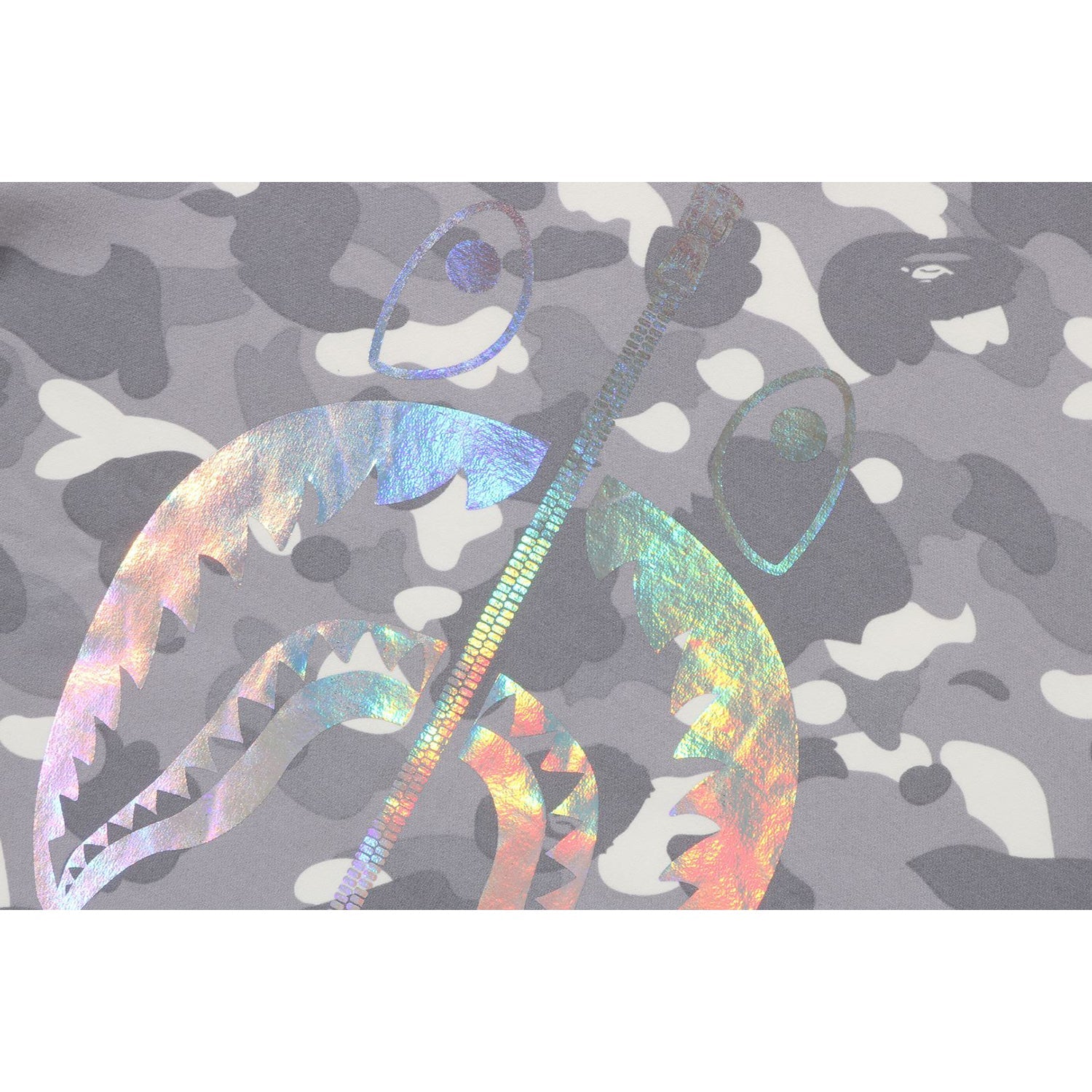 MENS CITY CAMO SHARK CREWNECK SWEATSHIRT