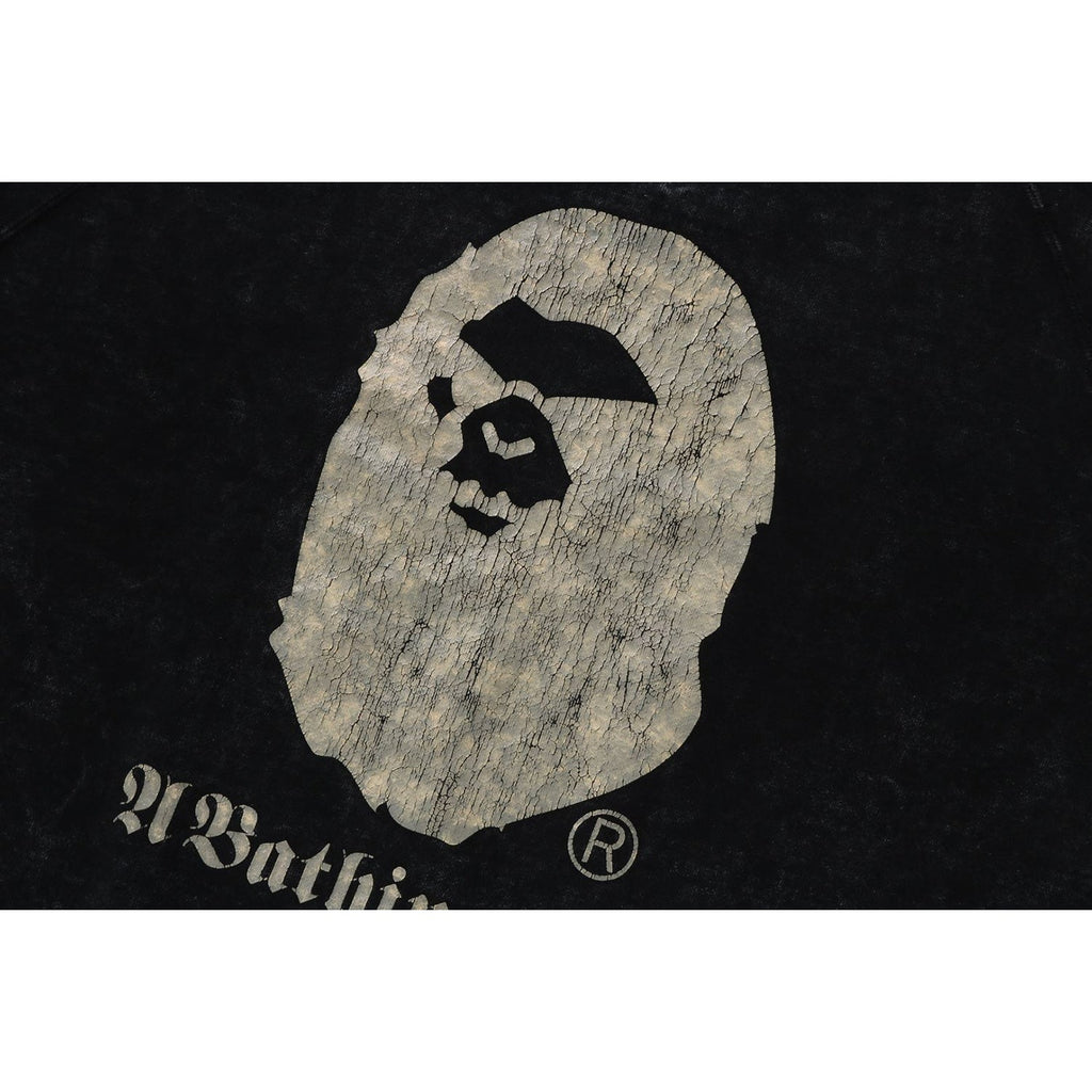 A BATHING APE OVERDYE RELAXED FIT CREWNECK MENS