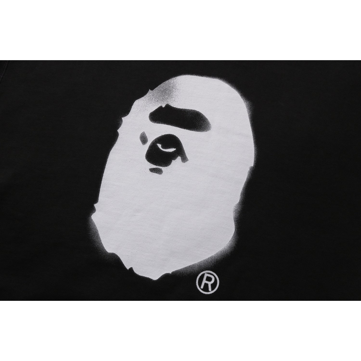 SPRAY APE HEAD GARMENT DYED CREWNECK MENS