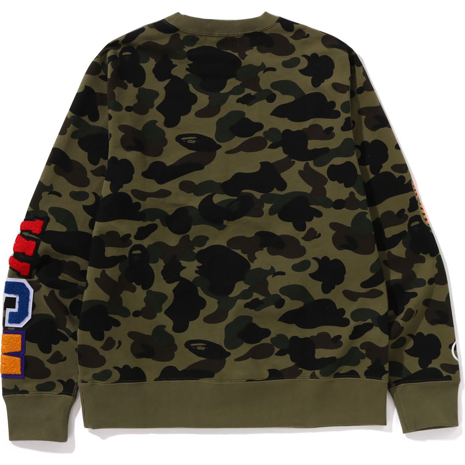 MENS 1ST CAMO SHARK CREWNECK SWEATSHIRT