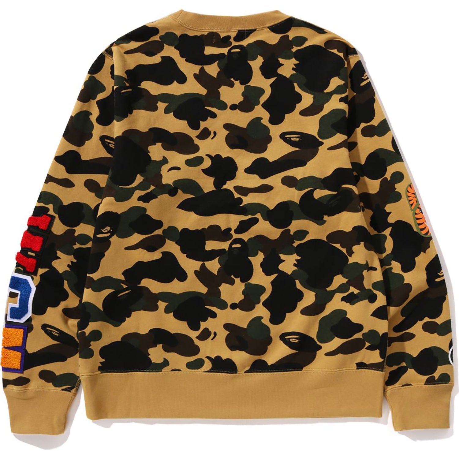 MENS 1ST CAMO SHARK CREWNECK SWEATSHIRT