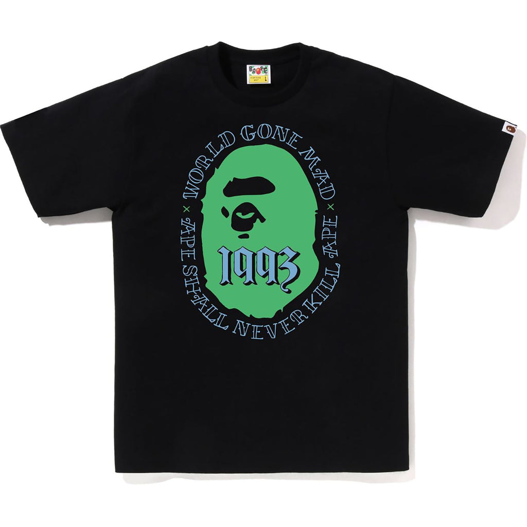 MENS COTTON APE HEAD 1993 T-SHIRT