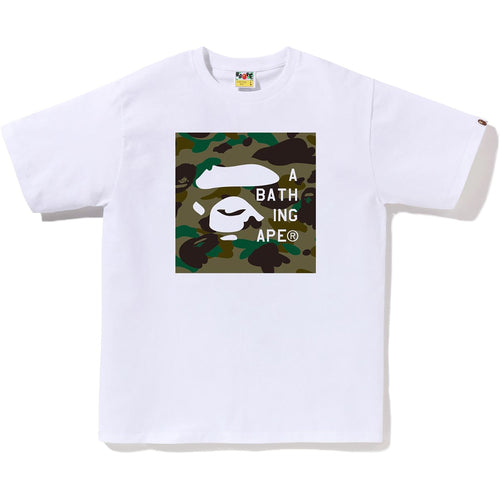 1ST CAMO  FACE TAG LOGO TEE MENS