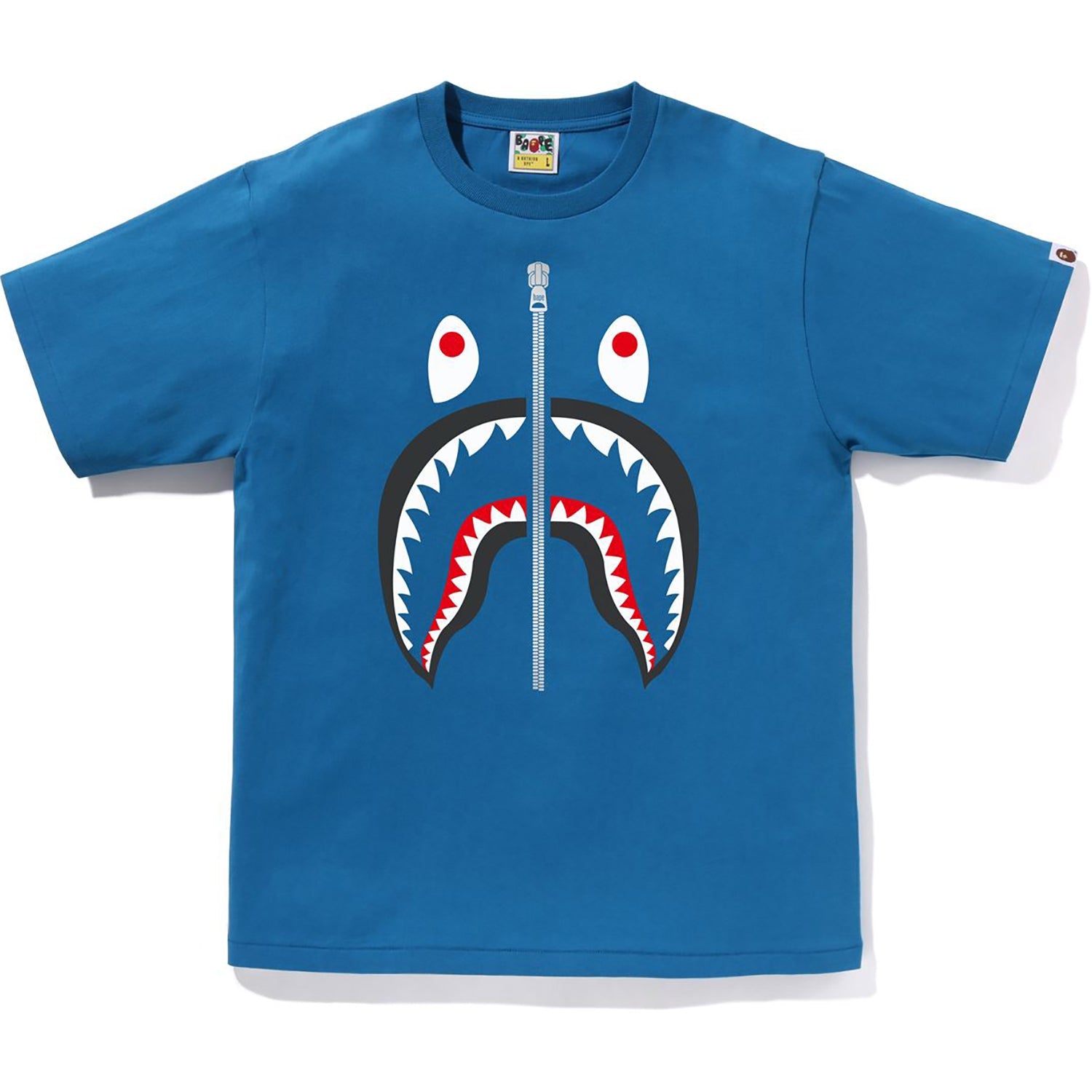 MENS COTTON SHARK HEAD T-SHIRT