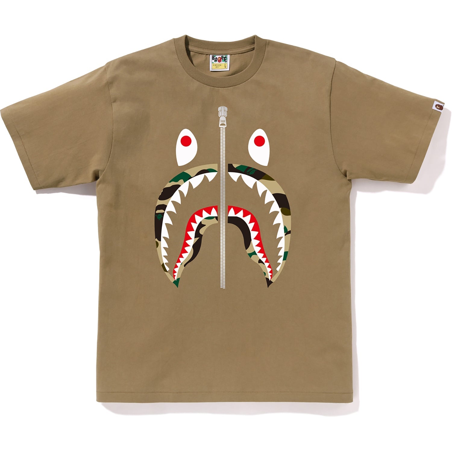 MENS 1ST CAMO SHARK T-SHIRT