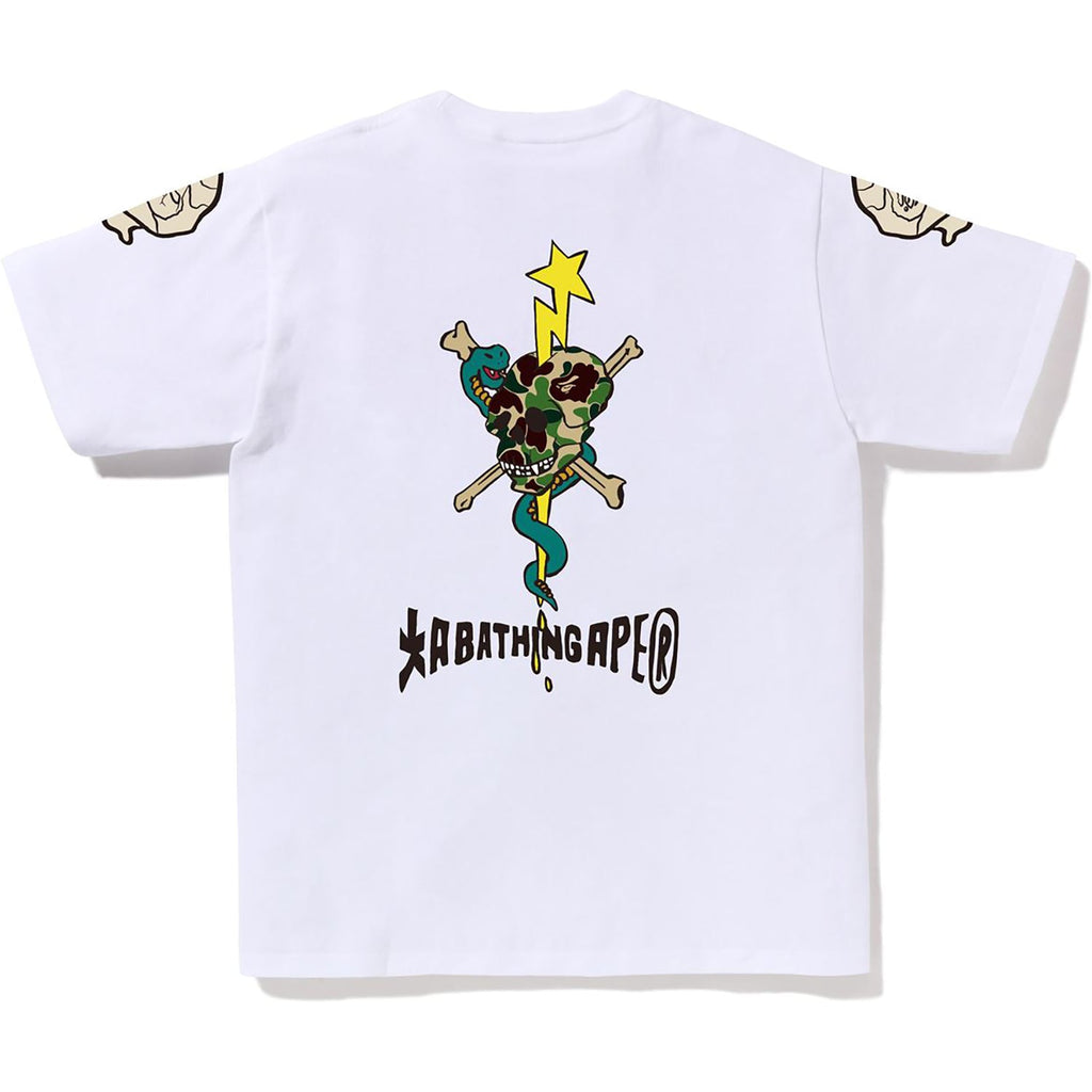 MENS SOUVENIR SKULL LOGO TEE