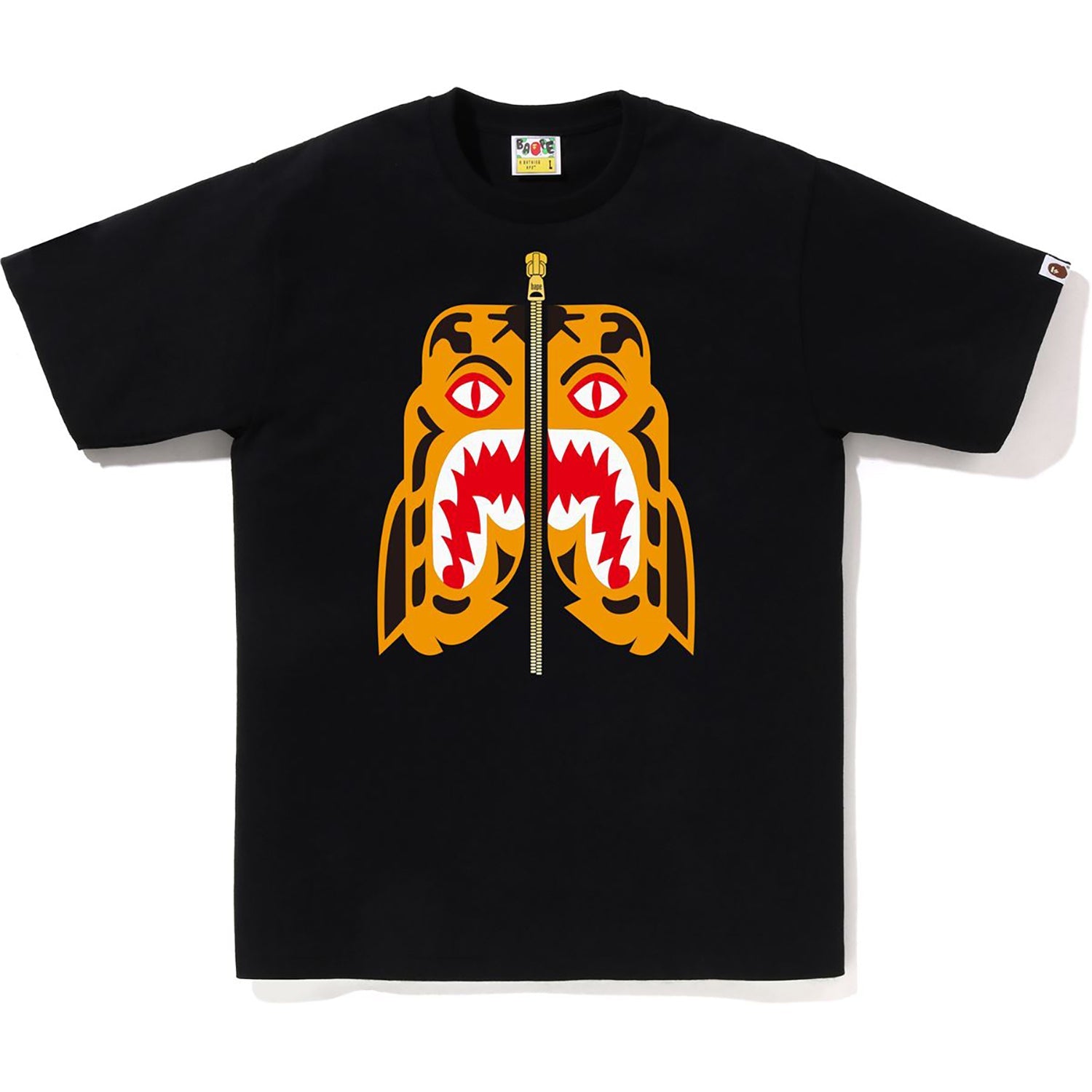MENS COLORS TIGER HEAD T-SHIRT