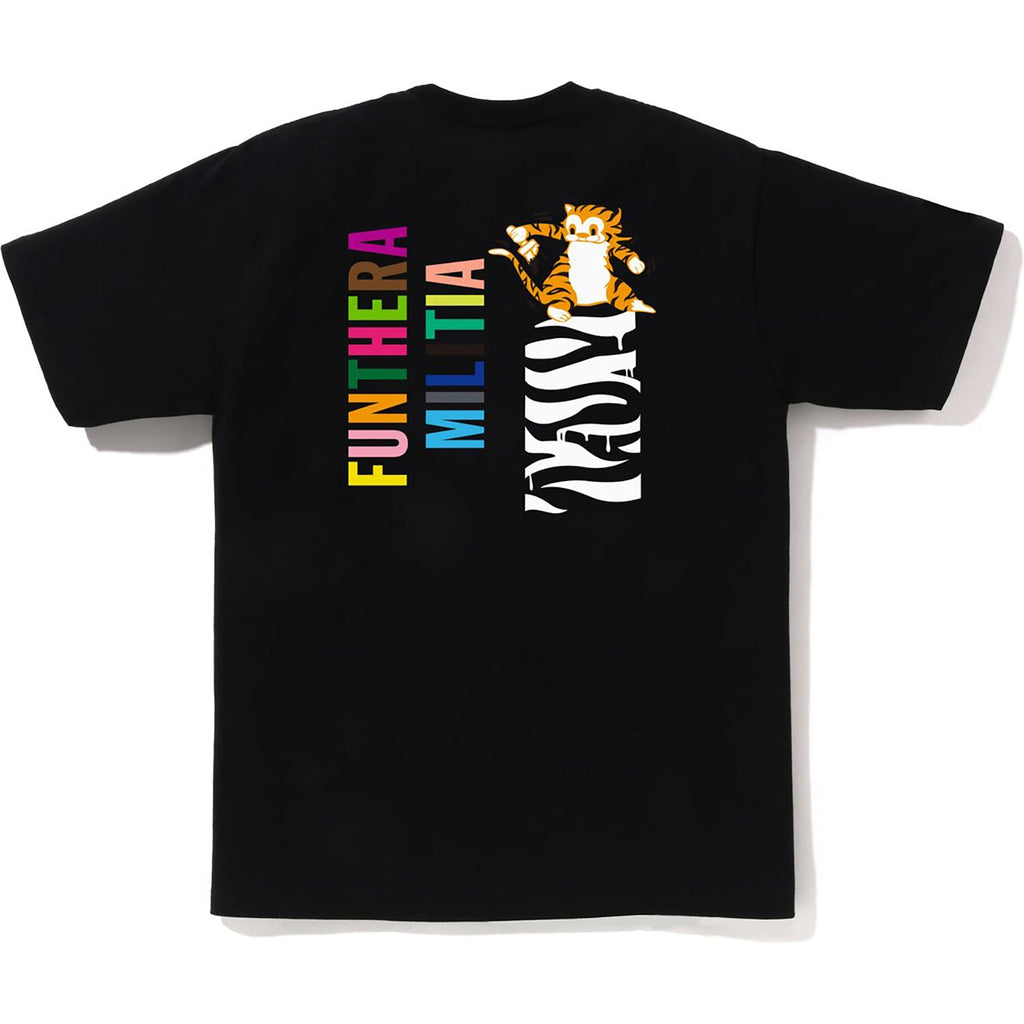 MENS COLORS TIGER HEAD T-SHIRT