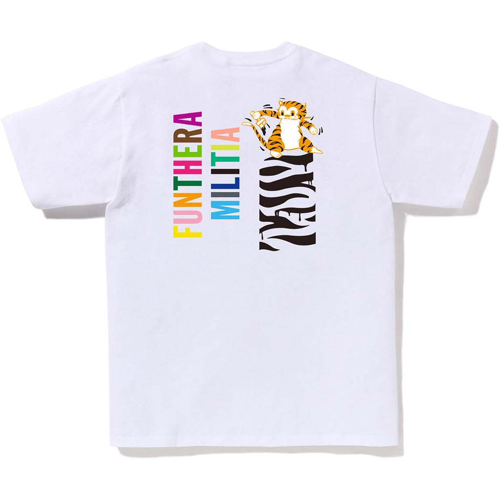 MENS COLORS TIGER HEAD T-SHIRT