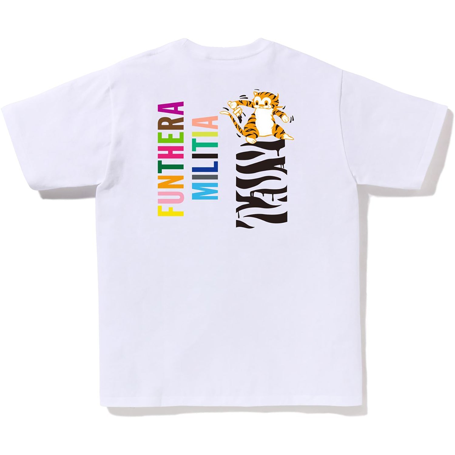 MENS COLORS TIGER HEAD T-SHIRT