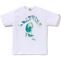 MENS TIE DYE TWIST COLLEGE T-SHIRT