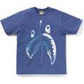 MENS TIE DYE TWIST SHARK HEAD T-SHIRT