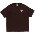 MENS A BATHING APE LOGO RELAXED FIT TEE