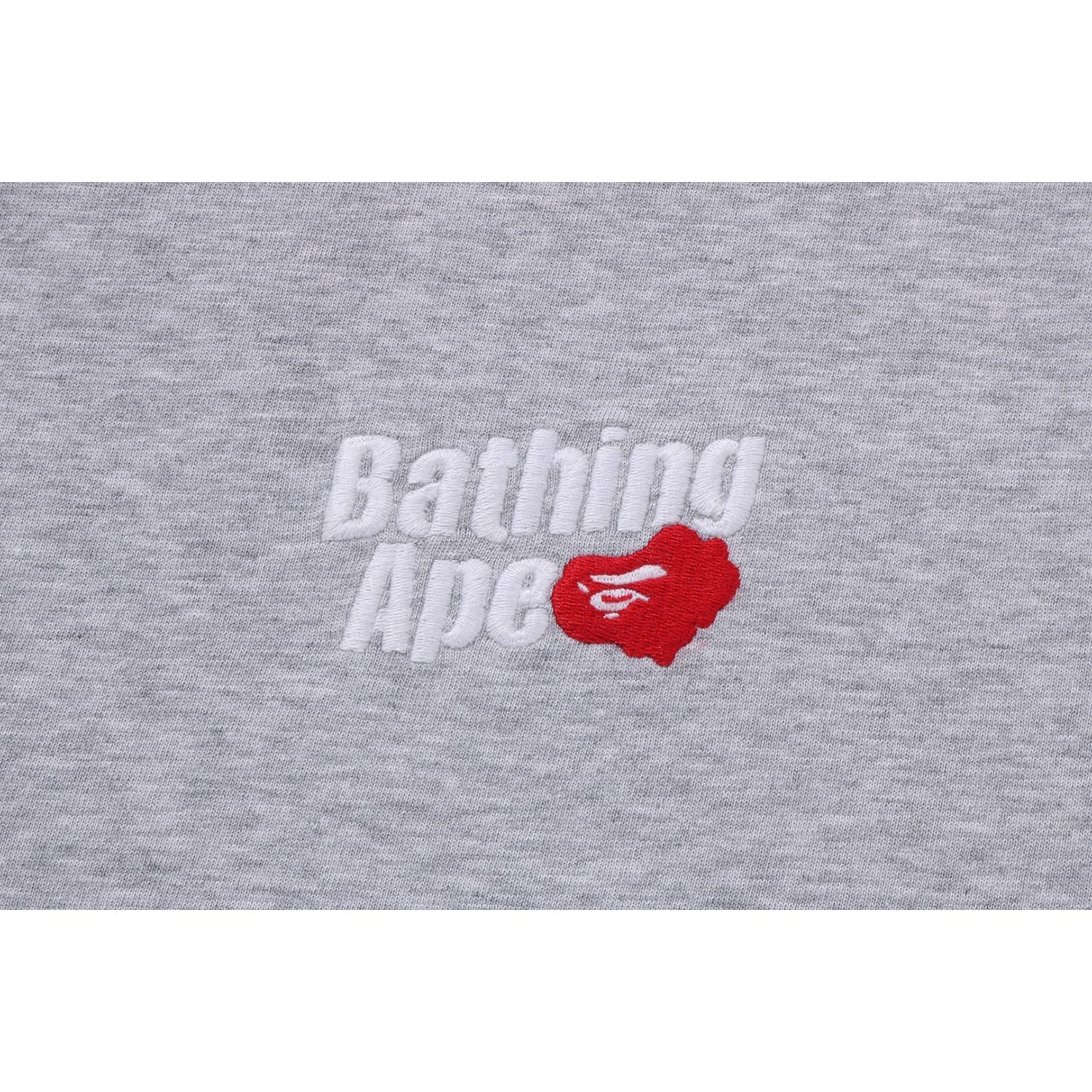 MENS A BATHING APE LOGO RELAXED FIT TEE