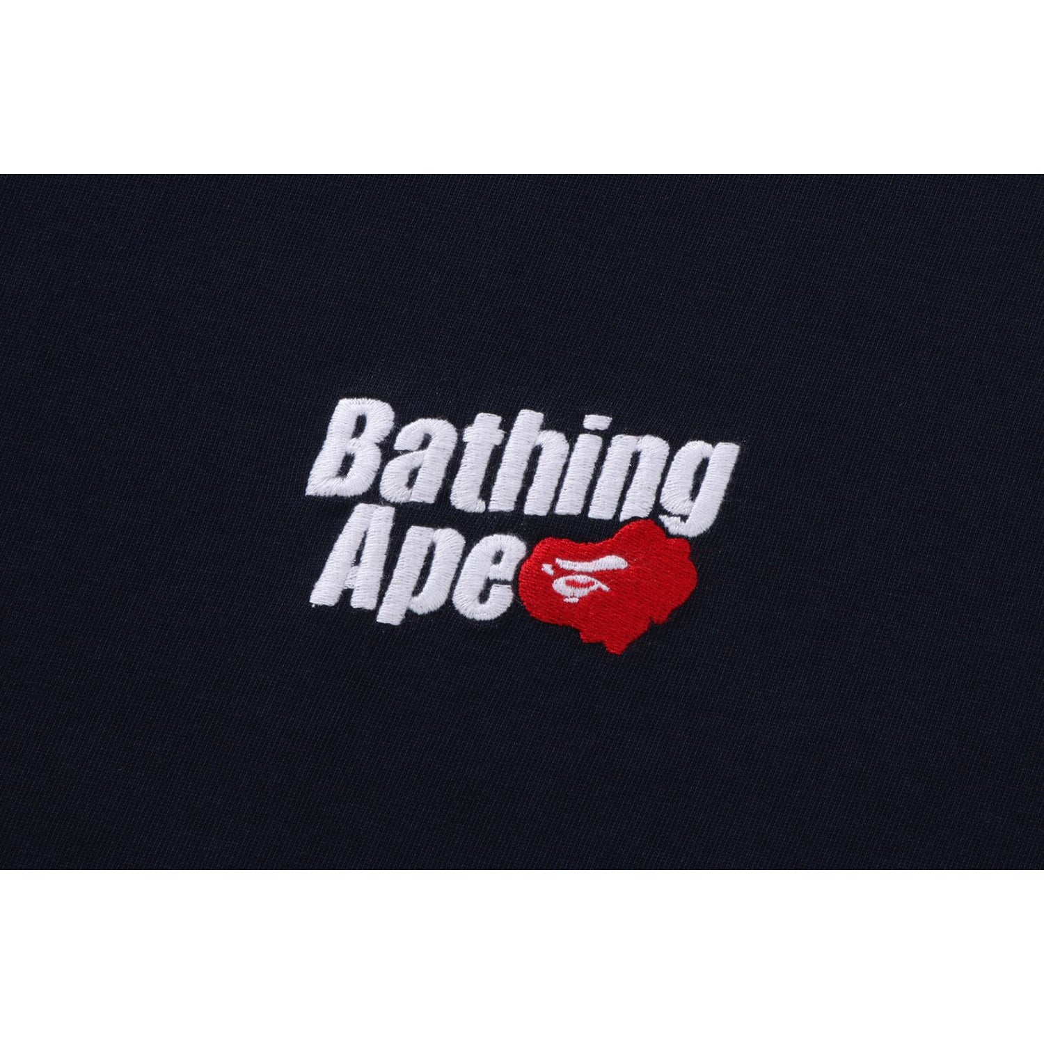 MENS A BATHING APE LOGO RELAXED FIT TEE