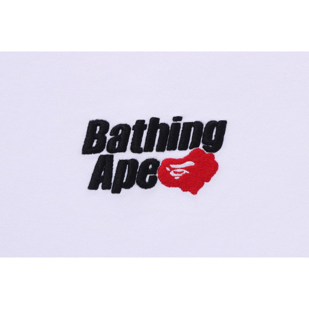 MENS A BATHING APE LOGO RELAXED FIT TEE