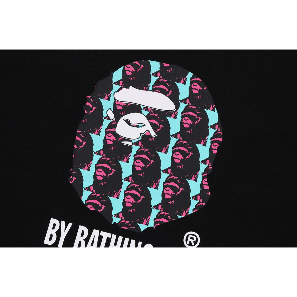 APE HEAD PATTERN BY BATHING APE RELAXED FIT TEE MENS