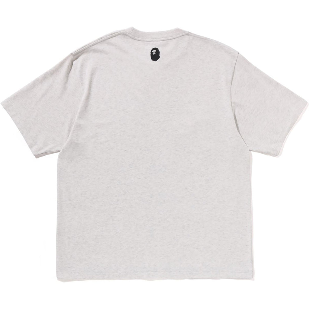 A BATHING APE LOGO RELAXED FIT TEE MENS