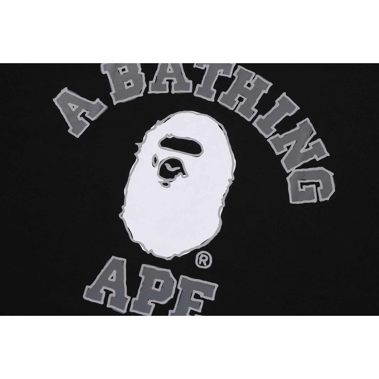 MENS HAND DRAWN COLLEGE RELAXED FIT T-SHIRT