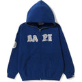 STUDDED OVERSIZED FULL ZIP HOODIE LADIES