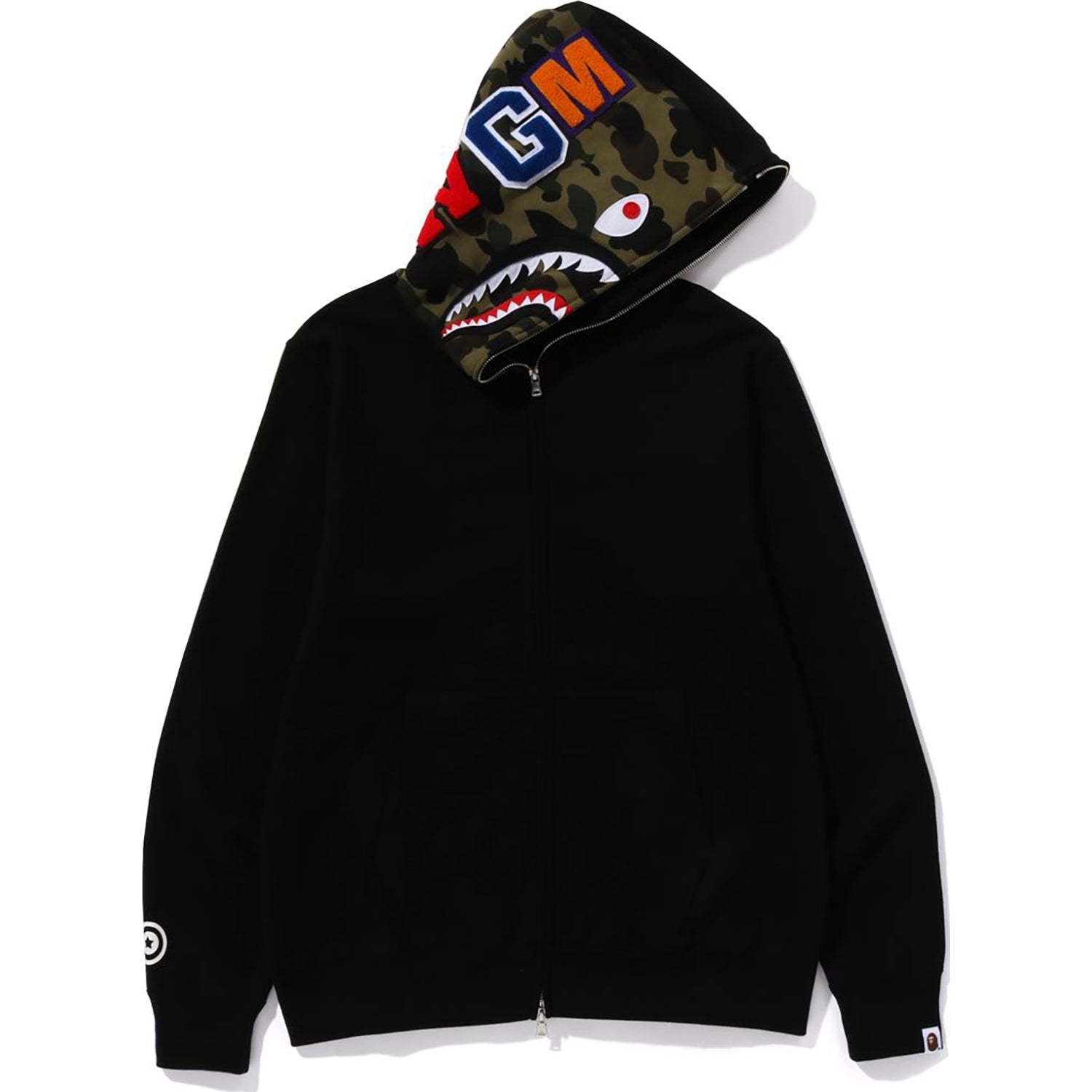 SHARK FULL ZIP HOODIE MENS