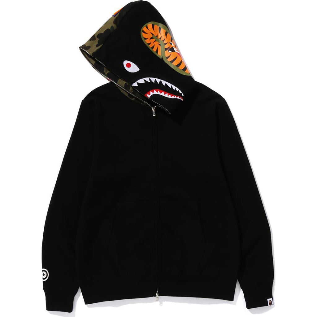 SHARK FULL ZIP HOODIE MENS