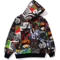 ALBUM MONOGRAM SHARK HOODIE MENS