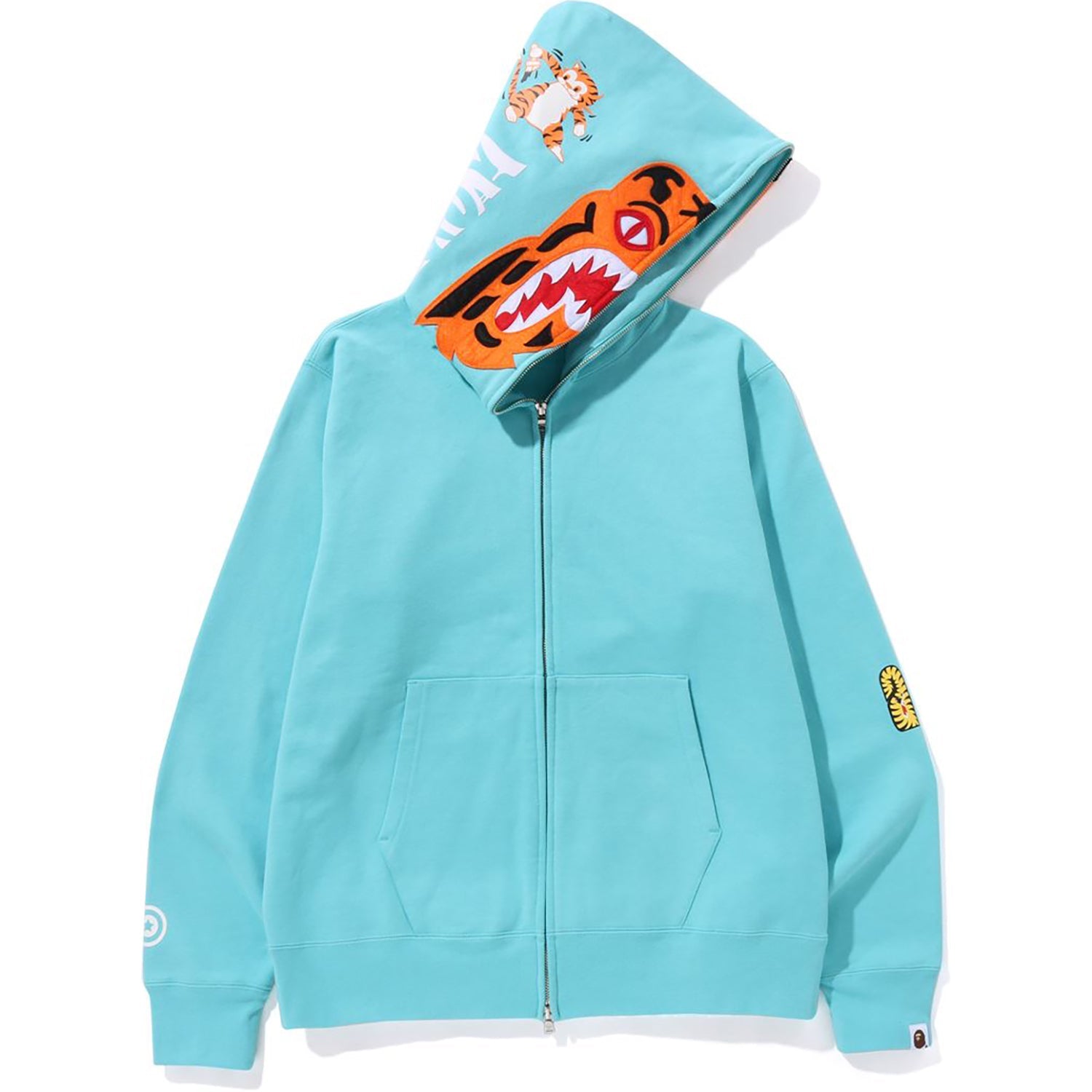 TIGER FULL ZIP HOODIE MENS