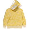 INK CAMO SHARK ZIP HOODIE MENS