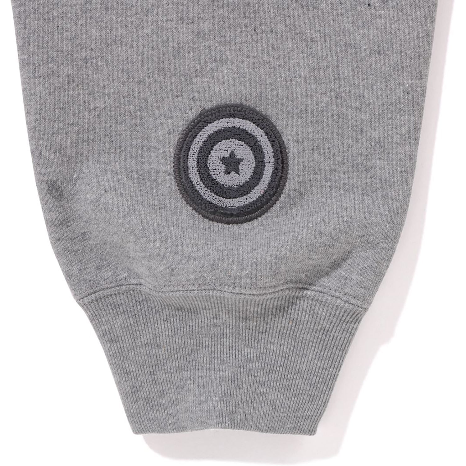 APE HEAD ONE POINT SHARK ZIP HOODIE MENS