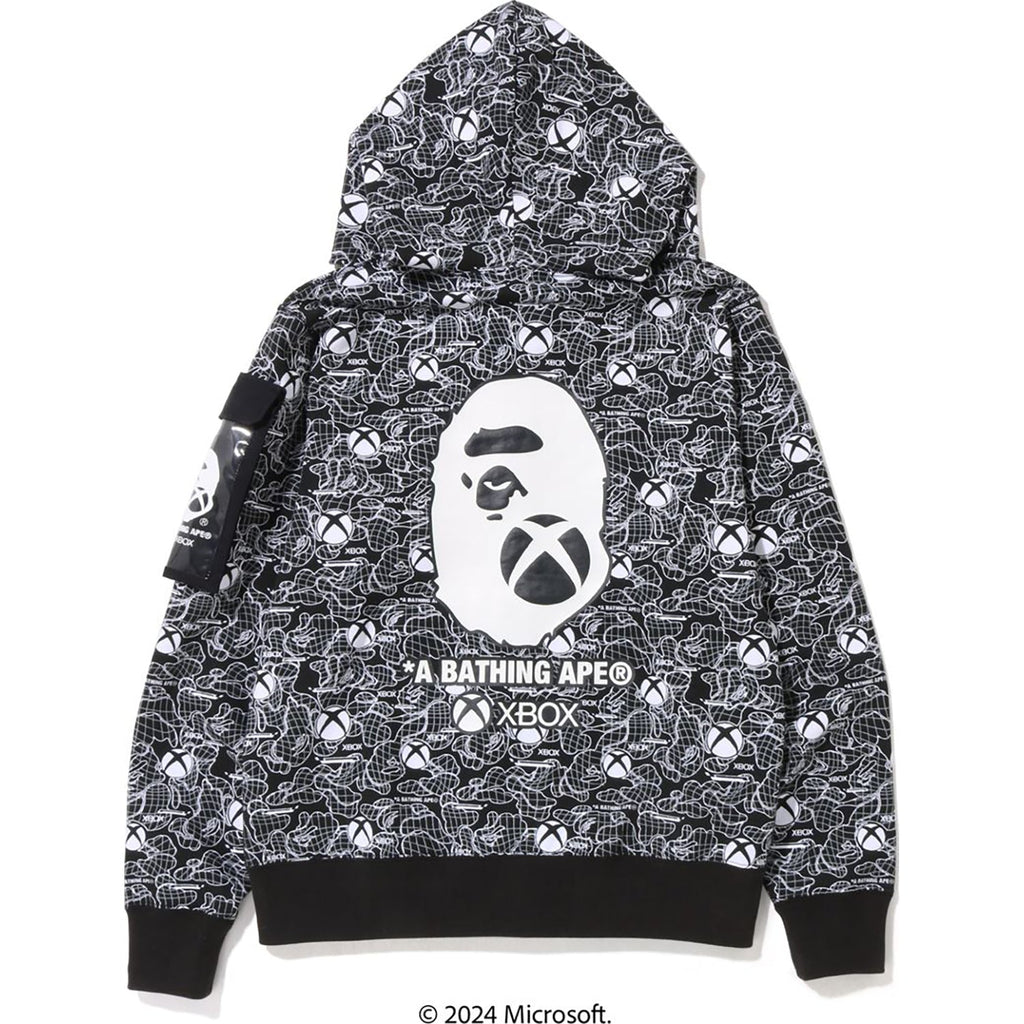 X XBOX CAMO FULL ZIP HOODIE MENS