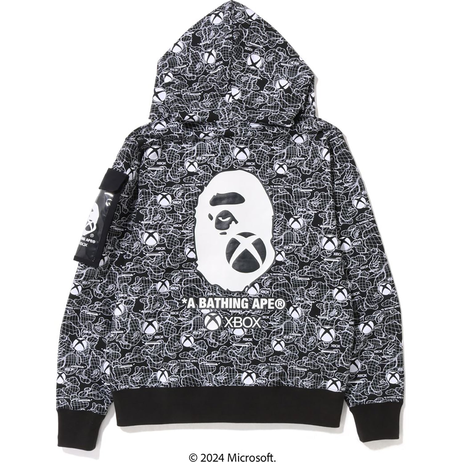 X XBOX CAMO FULL ZIP HOODIE MENS